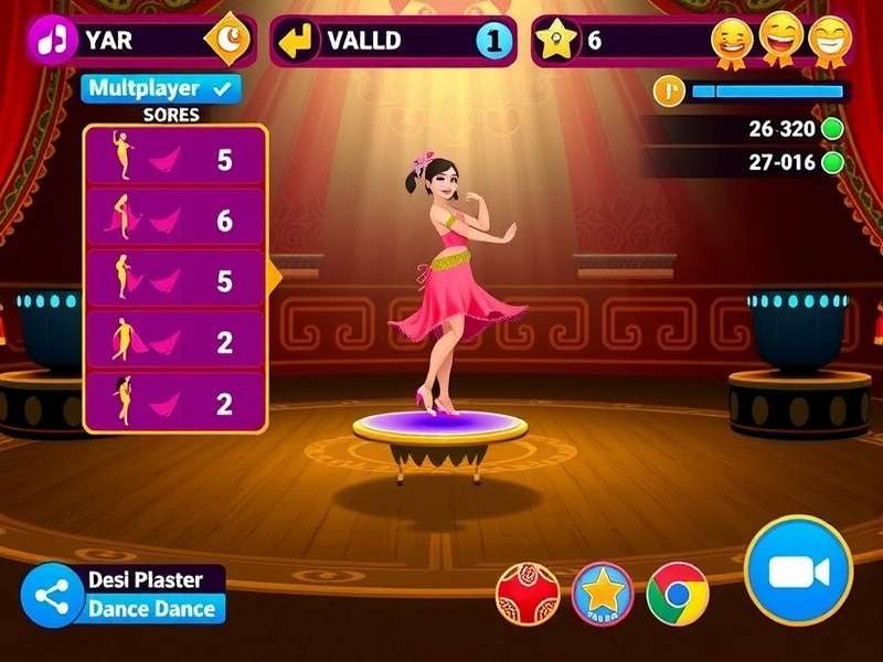 Desi Dance Dreams character customization screen